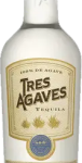 Bottle of Tres Agave Tequilla